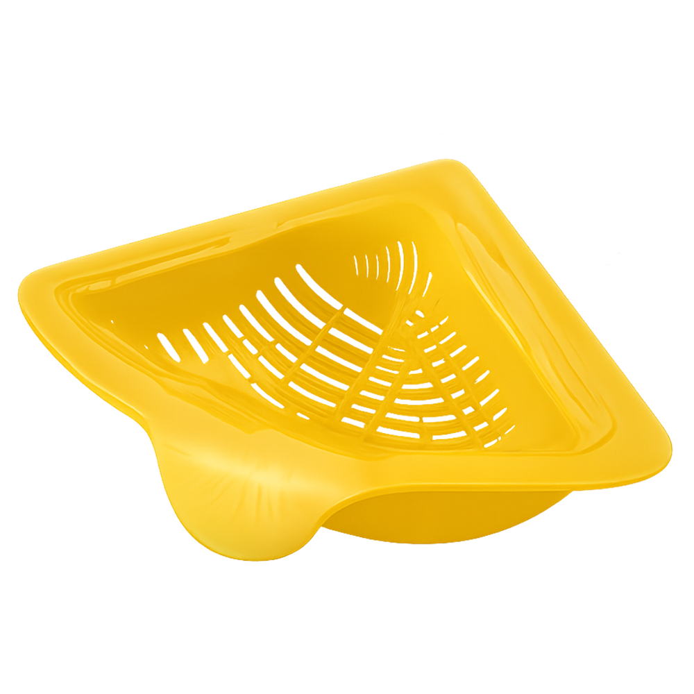 HomeCleanGoods™ TwistClean Magnetic Corner Drain Basket