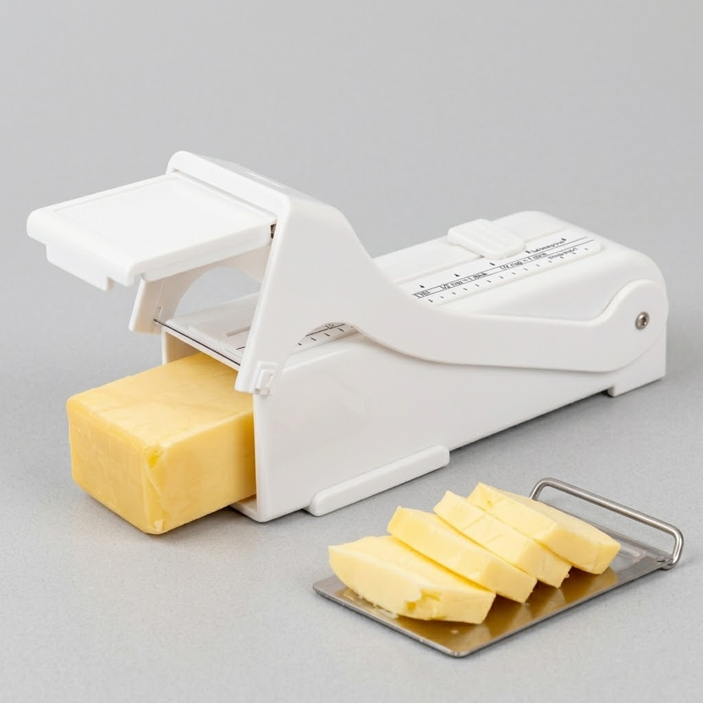 HomeCleanGoods™ SmartSlice Adjustable Butter Cutter Box