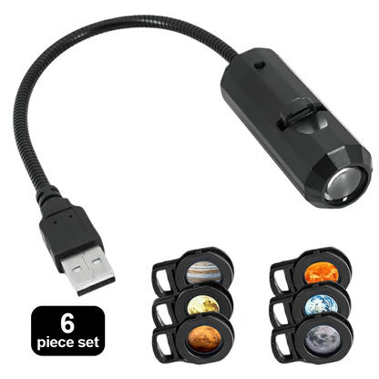 HomeCleanGoods™ AstroLens 360° USB Galaxy Projector Light 2