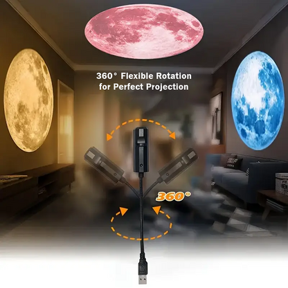 HomeCleanGoods™ AstroLens 360° USB Galaxy Projector Light 2