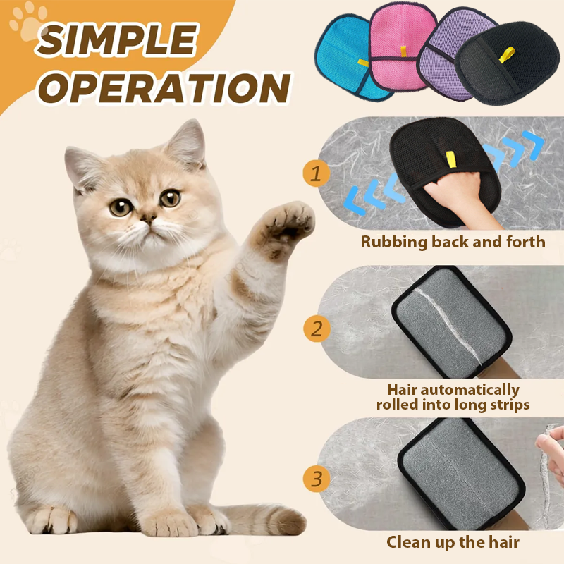 HomeCleanGoods™ CleanPaw Pet Hair Swiping Glove