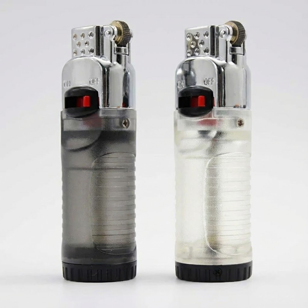 HomeCleanGoods™ EasyFlint Refillable Flame-Control Lighter