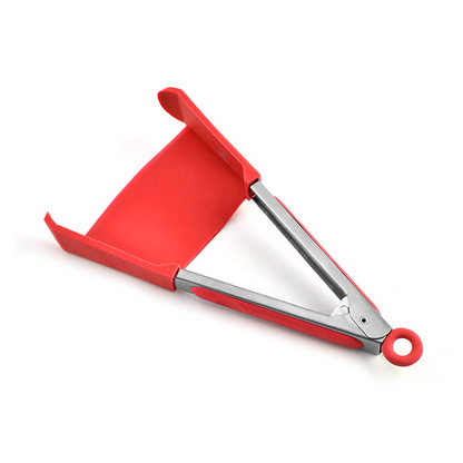 👍 HomeCleanGoods™ FlexiGrip Dual-Action Food Tongs