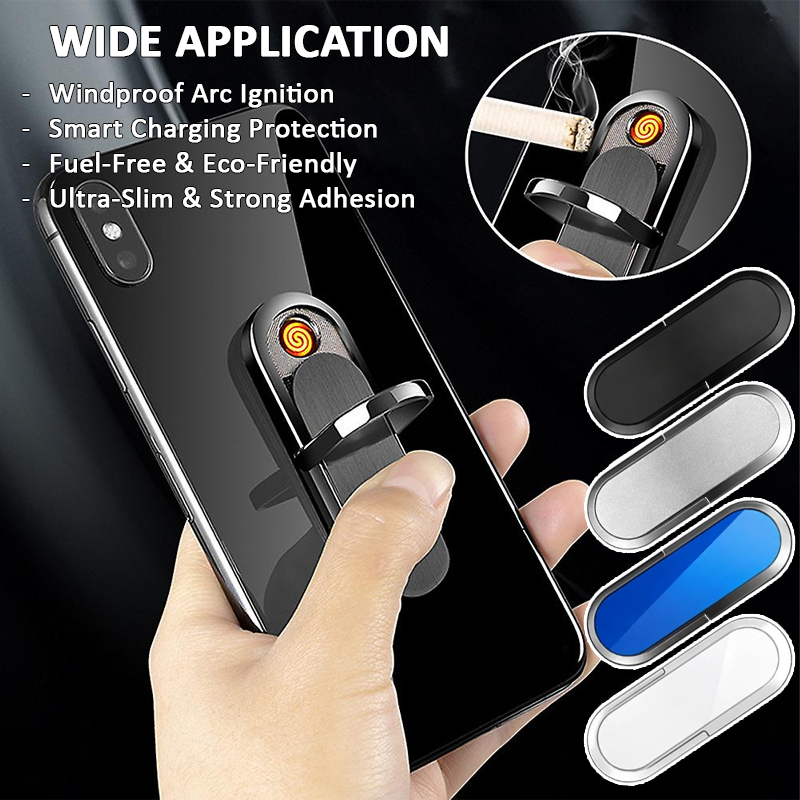 HomeCleanGoods™ RingFlare Electric Phone Arc Lighter