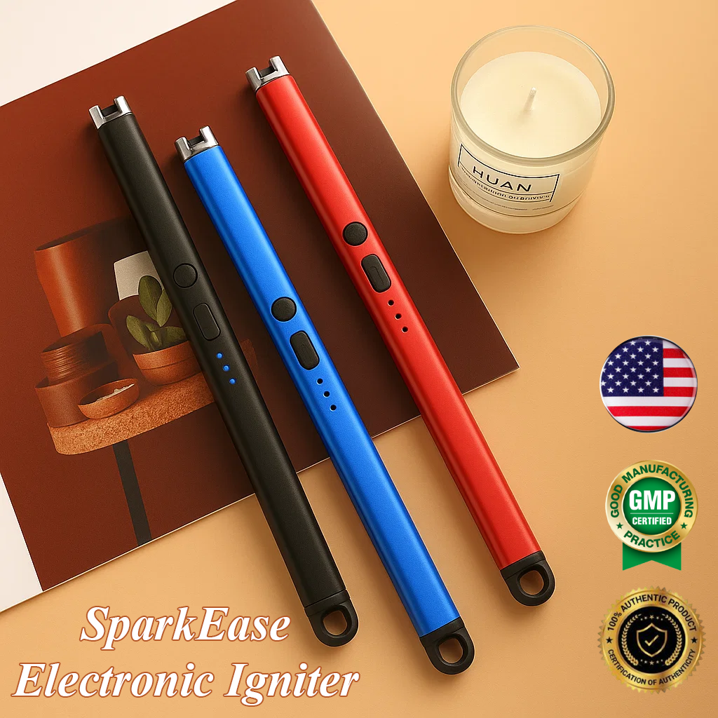 👍 HomeCleanGoods™ SparkEase Rechargeable Electric Igniter