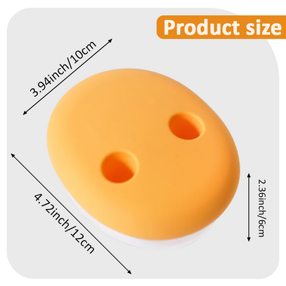 HomeCleanGoods™ TouchFree SnackGrip Silicone Container