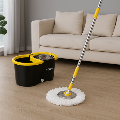 HomeCleanGoods™ Heavy-Duty 360° Floor Spin Mop Kit