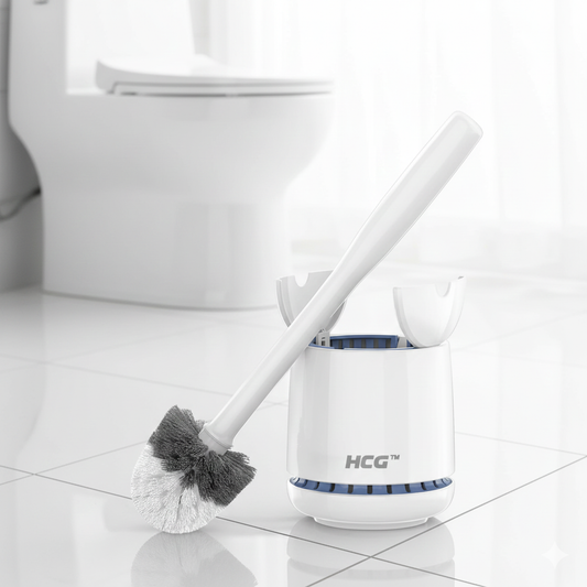 HomeCleanGoods™ Hygienic Ventilated Toilet Brush and Holder
