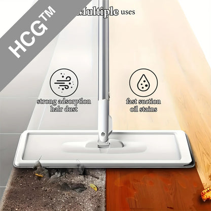 HomeCleanGoods™ Wet & Dry Mop with Self-Cleaning Bucket