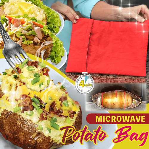 HomeCleanGoods™ 4-Minutes Microwave Potato Bag