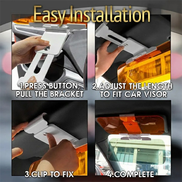 HomeCleanGoods™ Anti-Glare Car Sun Visor