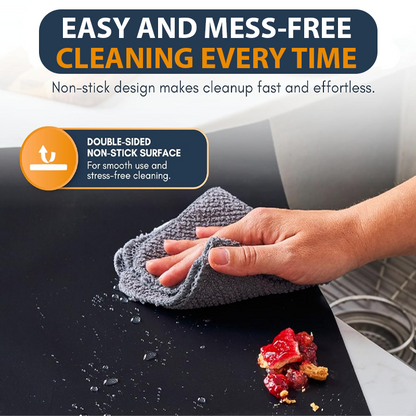 HomeCleanGoods™ BakeSafe Non-Stick Oven Liner