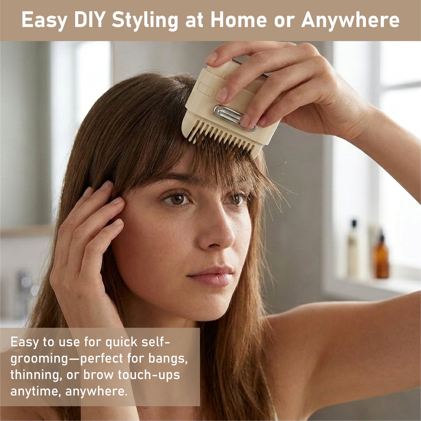 HomeCleanGoods™ BeautyTrim 3-in-1 Hair Styling Comb