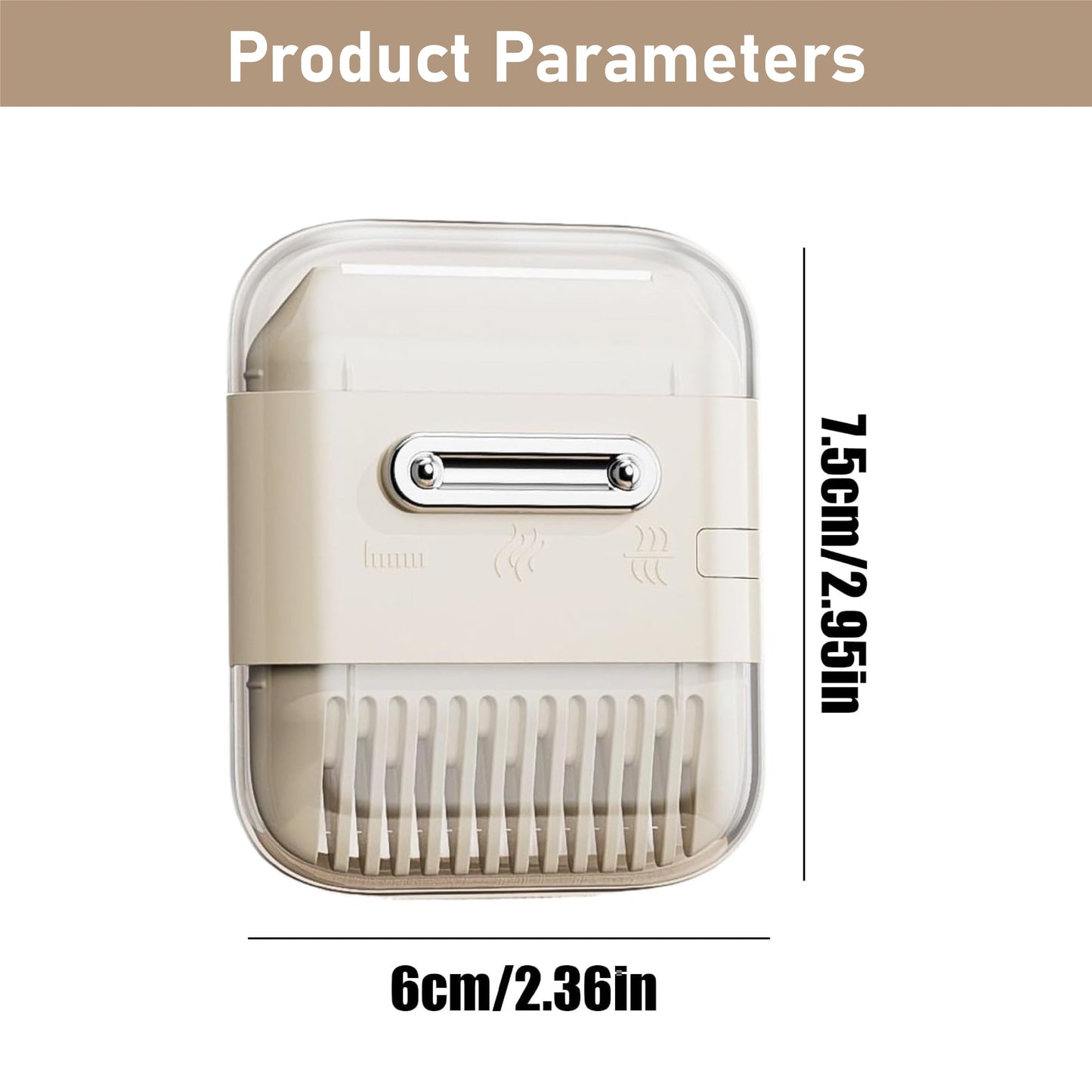HomeCleanGoods™ BeautyTrim 3-in-1 Hair Styling Comb