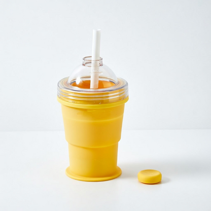 HomeCleanGoods™ ChillCup Foldable Ice Ball Tumbler