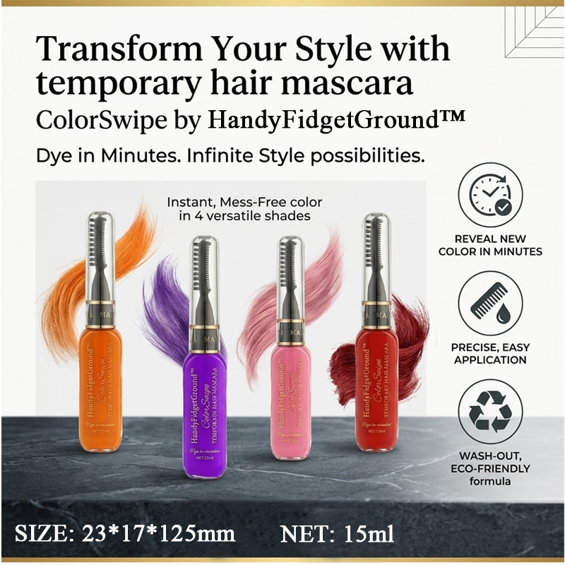 HomeCleanGoods™ ColorSwipe Temporary Hair Mascara