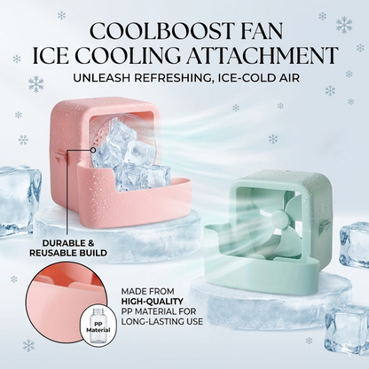 HomeCleanGoods™ CoolBoost Fan Ice Cooling Attachment