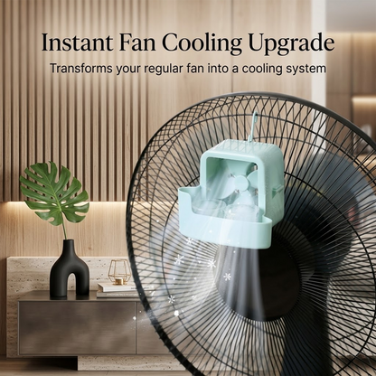 HomeCleanGoods™ CoolBoost Fan Ice Cooling Attachment