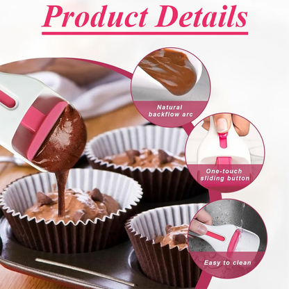 HomeCleanGoods™ CupcakePro Baking Scoop Dispenser