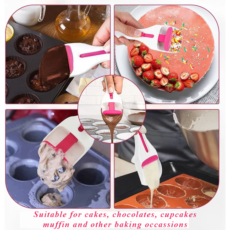 HomeCleanGoods™ CupcakePro Baking Scoop Dispenser