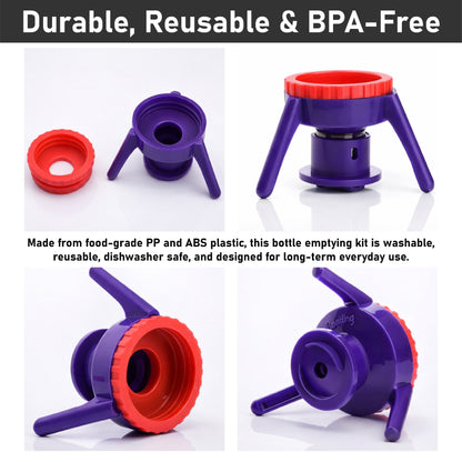 HomeCleanGoods™ DropSaver Bottle Emptying Stand