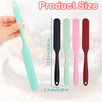 HomeCleanGoods™ EasyScrape Long Handle Jar Spatula