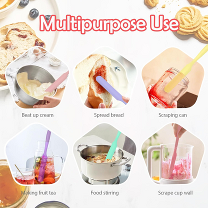 HomeCleanGoods™ EasyScrape Long Handle Jar Spatula