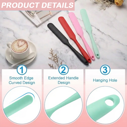 HomeCleanGoods™ EasyScrape Long Handle Jar Spatula