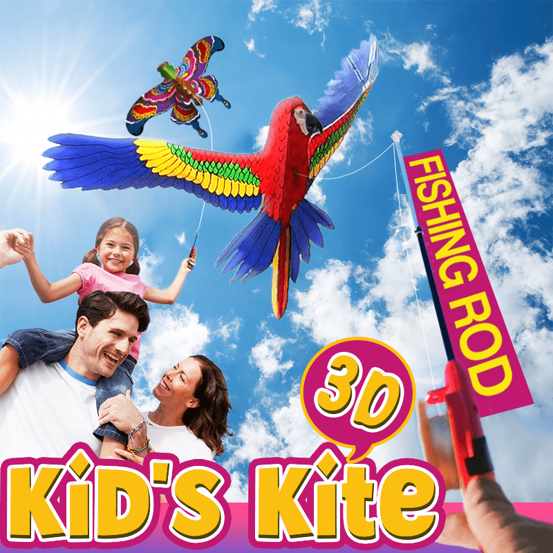 HomeCleanGoods™ Fishing Rod Kid's Kite