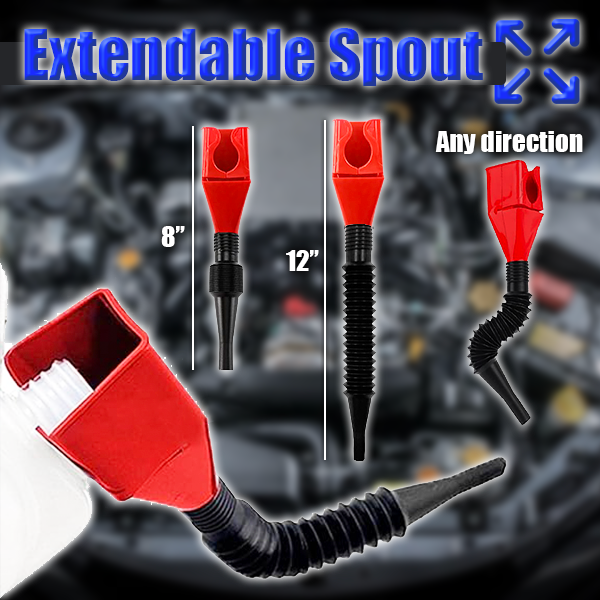 HomeCleanGoods™ Flexible Car Refueling Funnel