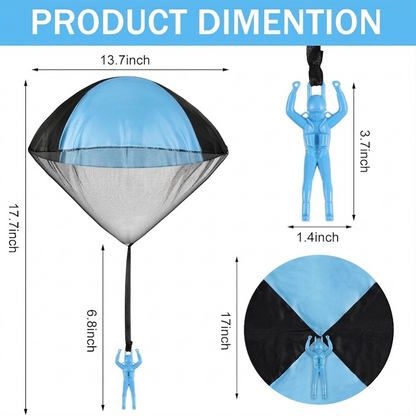 HomeCleanGoods™ FloatBuddy Parachute Toss Toy