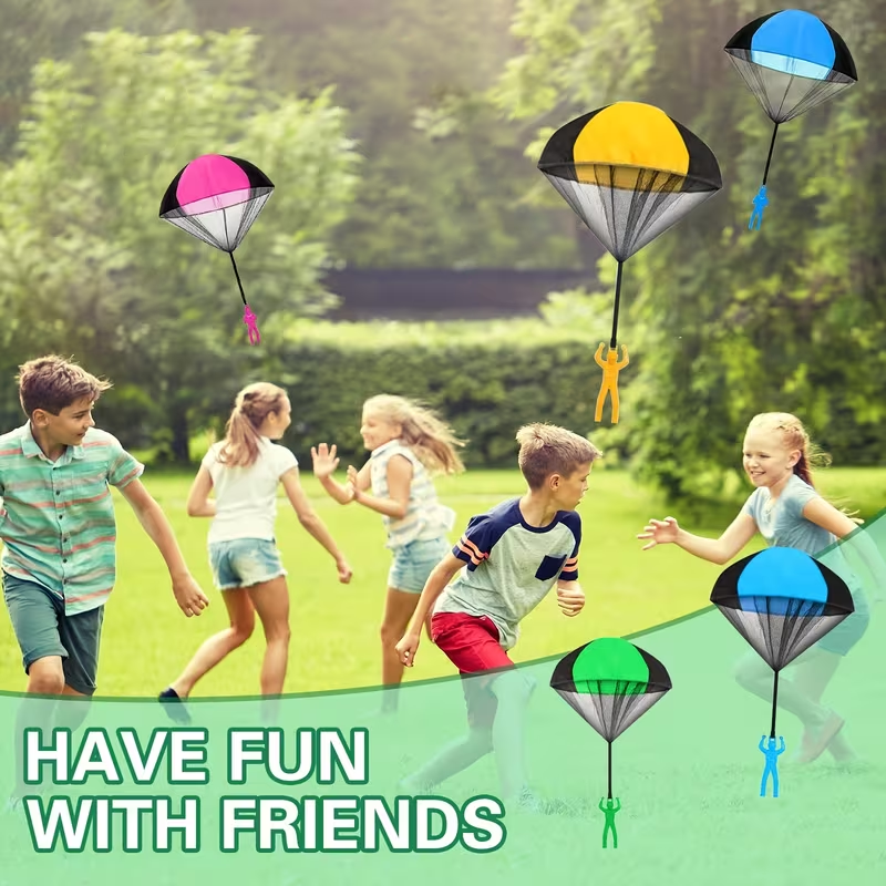 HomeCleanGoods™ FloatBuddy Parachute Toss Toy