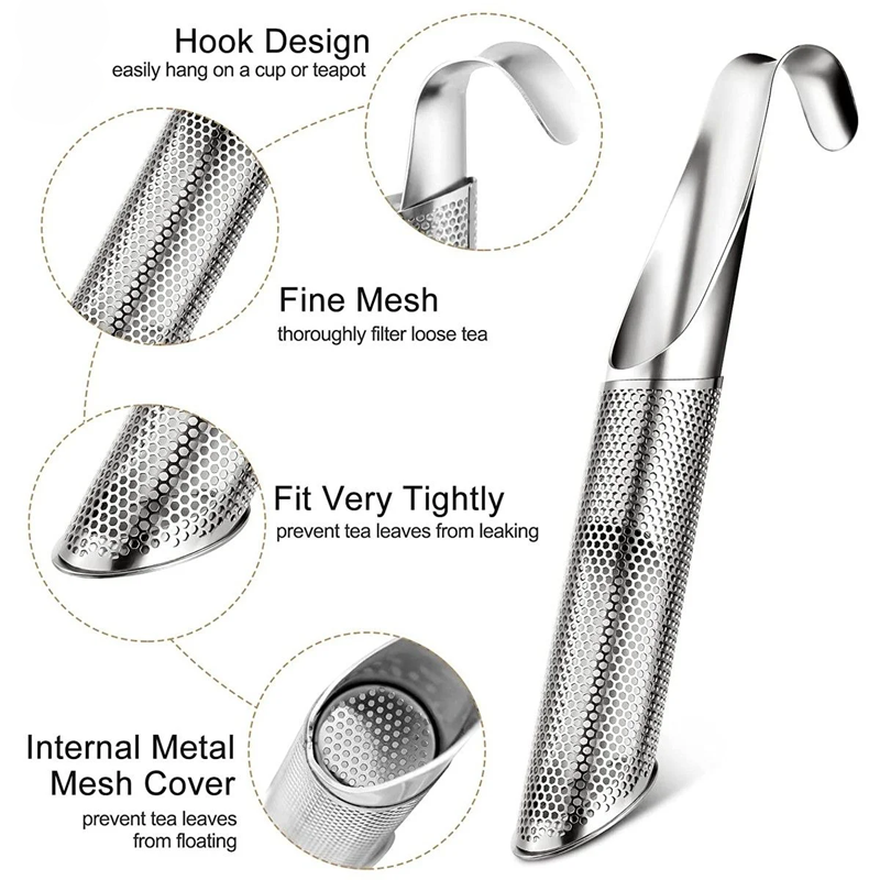 HomeCleanGoods™ GoBrew Stainless Steel Tea Infuser Stick