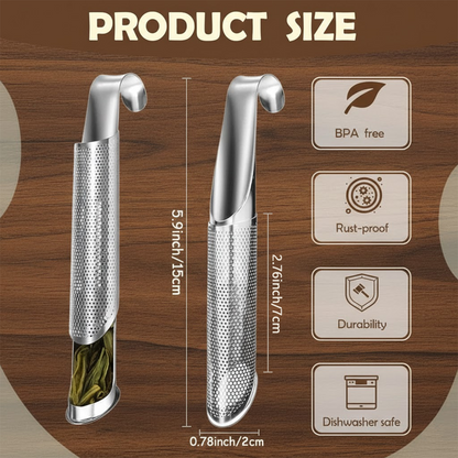 HomeCleanGoods™ GoBrew Stainless Steel Tea Infuser Stick