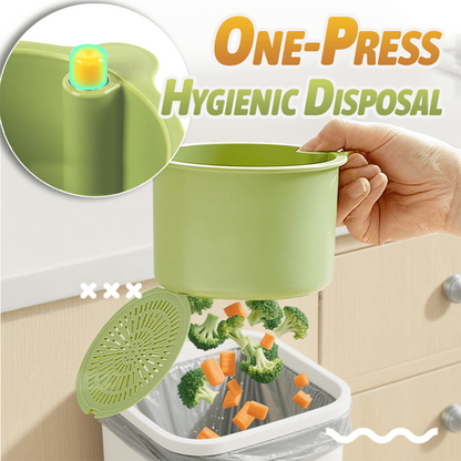 HomeCleanGoods™ Hanging Clip-On Automatic Dumping Sink Strainer