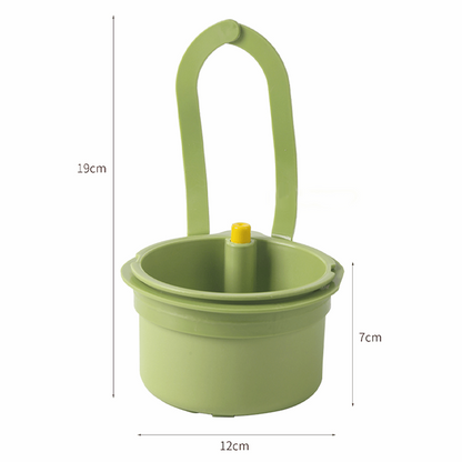 HomeCleanGoods™ Hanging Clip-On Automatic Dumping Sink Strainer