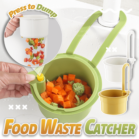 HomeCleanGoods™ Hanging Clip-On Automatic Dumping Sink Strainer