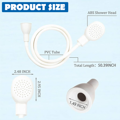 HomeCleanGoods™ HomeShower Multi-Wash Faucet Sprayer