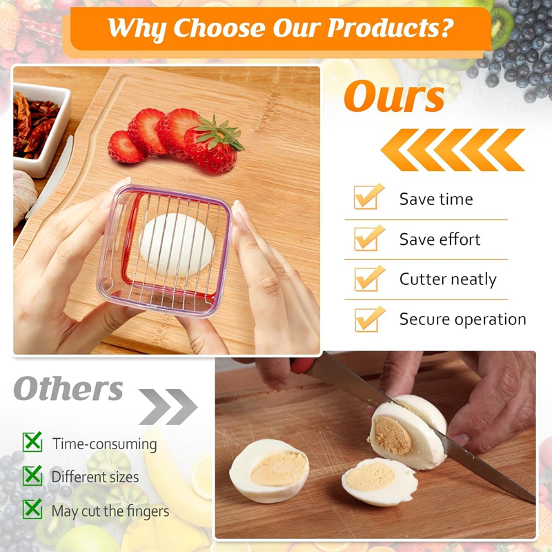 HomeCleanGoods™ InstaSlice Multi Food Press Cutter