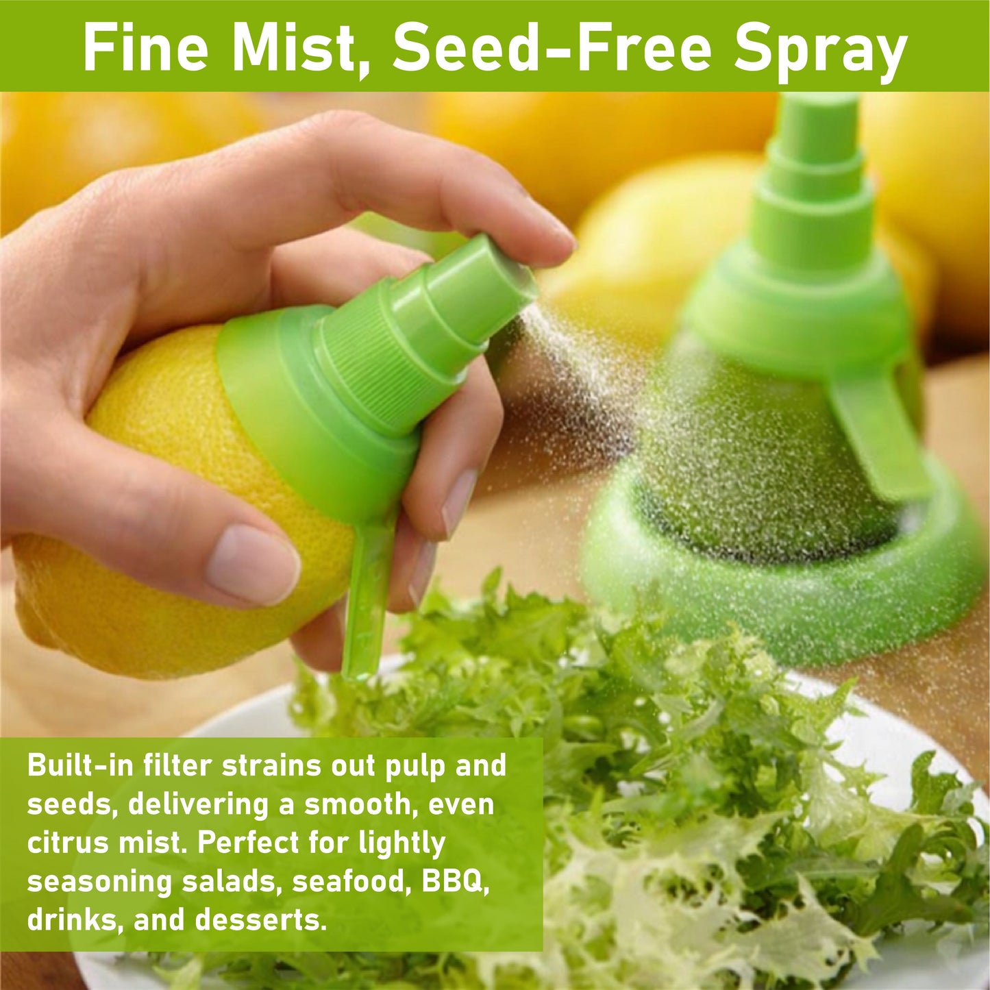 HomeCleanGoods™ JuiceTwist Cirtus Juice Sprayer Kit