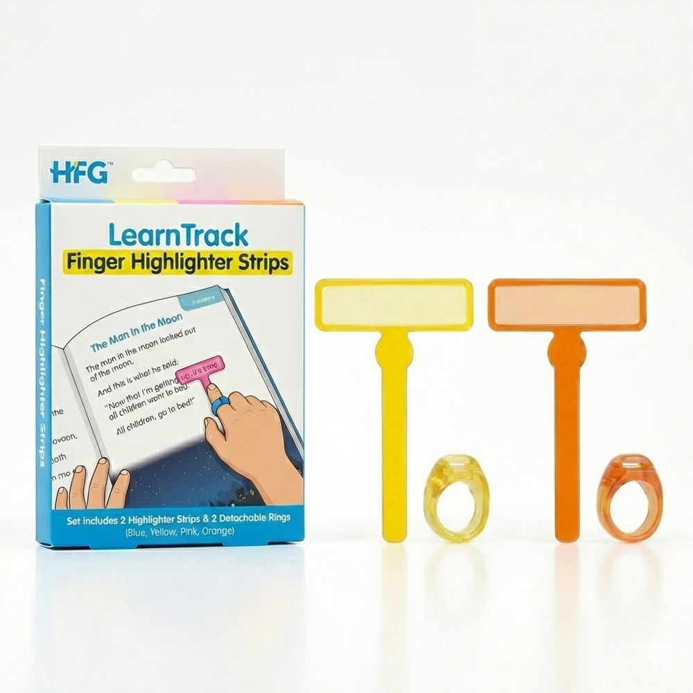 HomeCleanGoods™ LearnTrack Finger Highlighter Strips