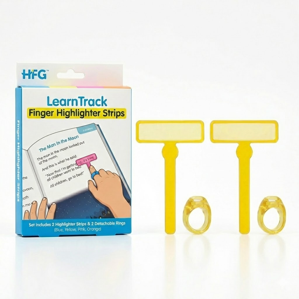 HomeCleanGoods™ LearnTrack Finger Highlighter Strips