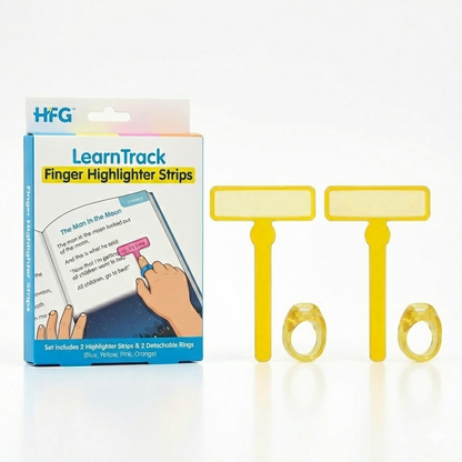 HomeCleanGoods™ LearnTrack Finger Highlighter Strips