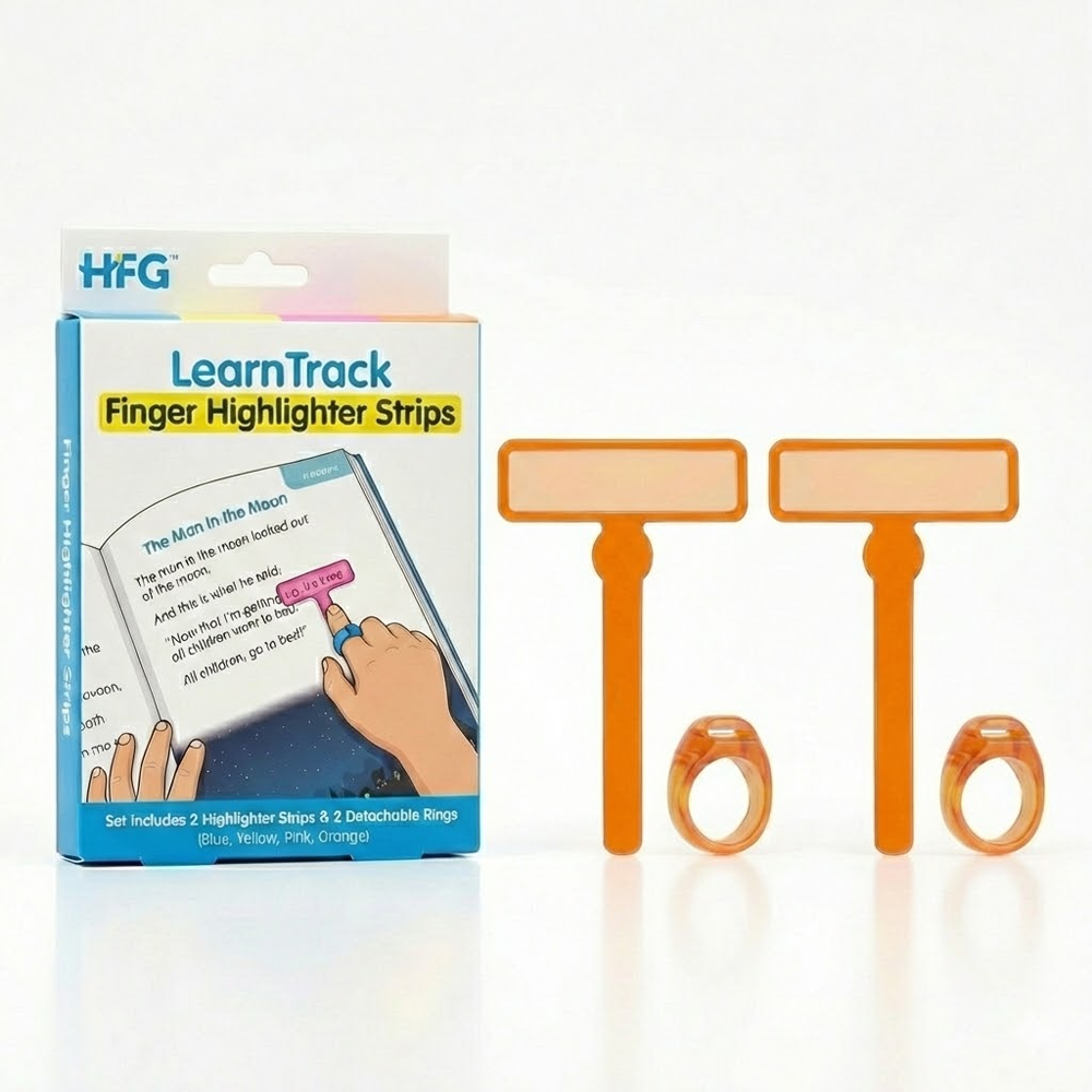 HomeCleanGoods™ LearnTrack Finger Highlighter Strips
