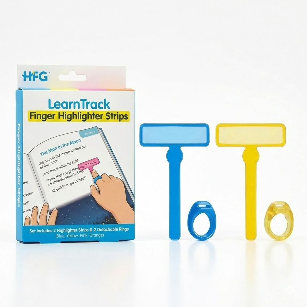 HomeCleanGoods™ LearnTrack Finger Highlighter Strips