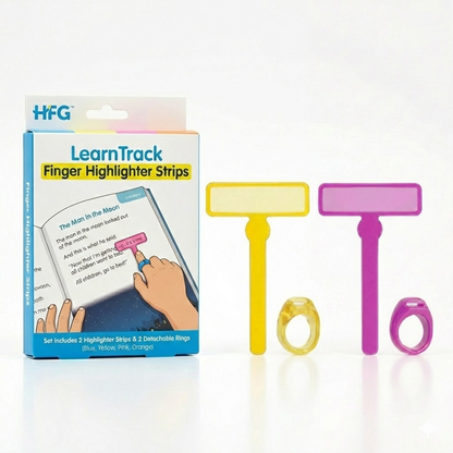 HomeCleanGoods™ LearnTrack Finger Highlighter Strips