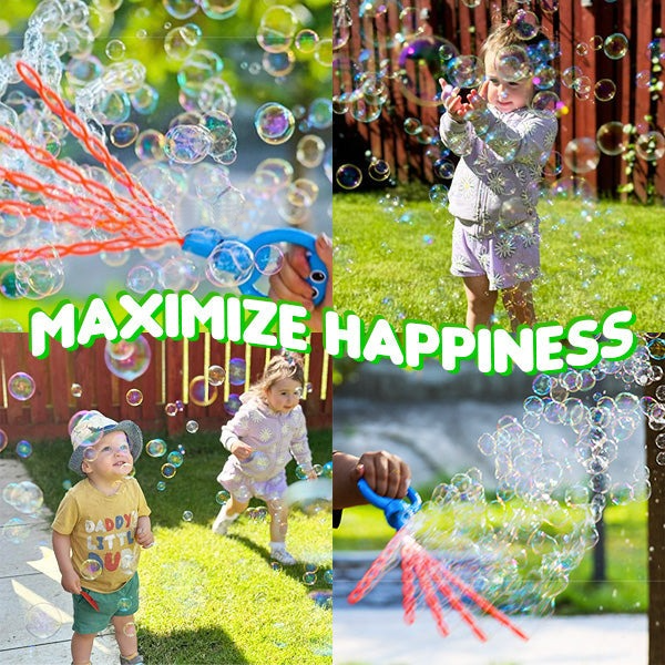 HomeCleanGoods™ Magical 5-Claw Smiley Bubble Stick