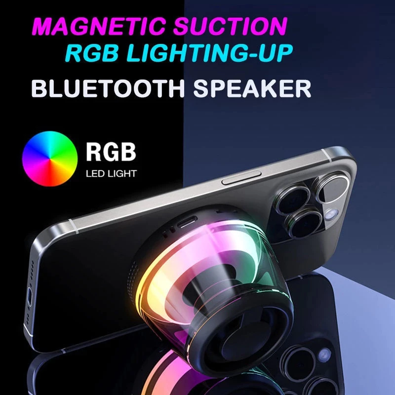 HomeCleanGoods™ MagniBeat RGB Mini Bluetooth Speaker