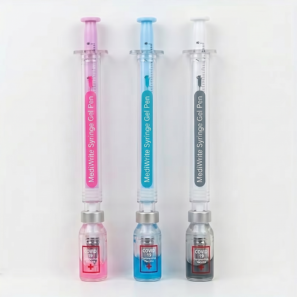 HomeCleanGoods™ MediWrite Syringe Gel Pen