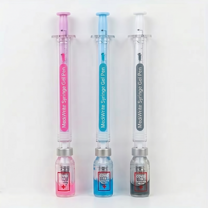 HomeCleanGoods™ MediWrite Syringe Gel Pen